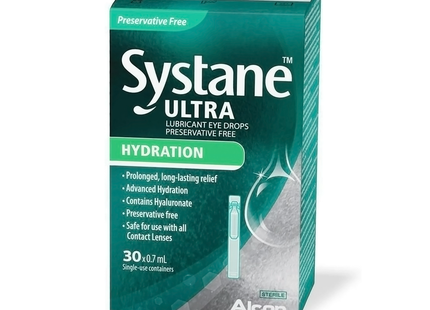 Systane - Ultra Hydration Eye Drops | 30 x 0.7 mL