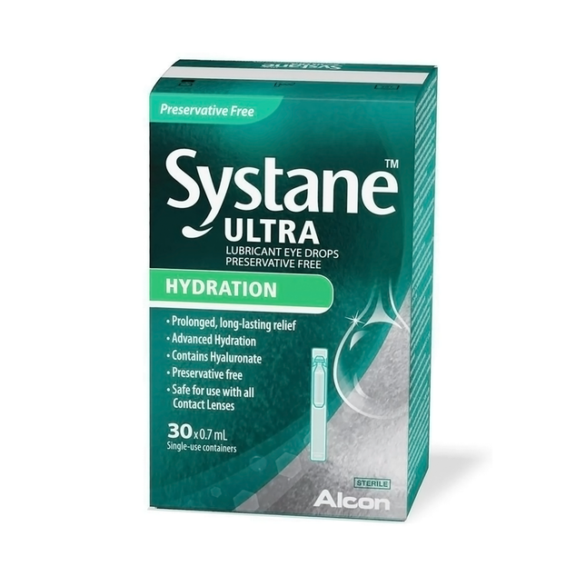 Systane - Gouttes oculaires ultra hydratantes | 30 x 0,7 ml