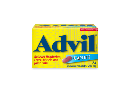Advil - 200 MG Caplets | 24 - 100 Caplets