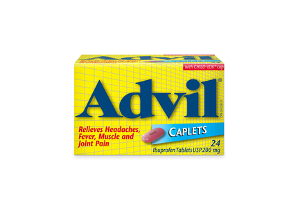 Advil - 200 mg caplets | 24 à 100 comprimés