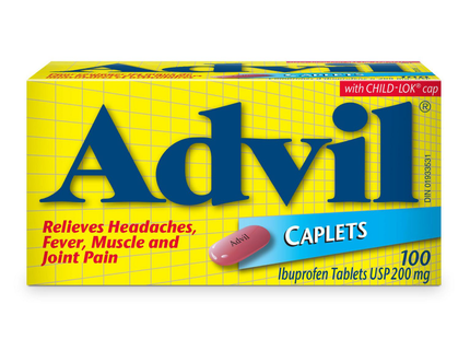 Advil - 200 MG Caplets | 24 - 100 Caplets