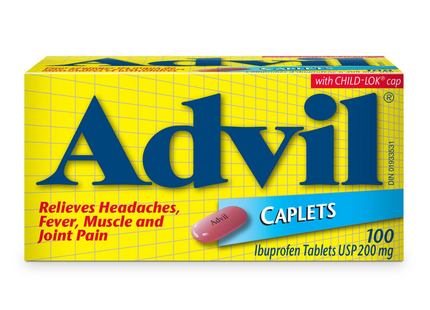 Advil - 200 mg caplets | 24 à 100 comprimés