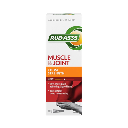 Rub-A535 - Crème antidouleur extra-forte pour les muscles et les articulations | 100 g