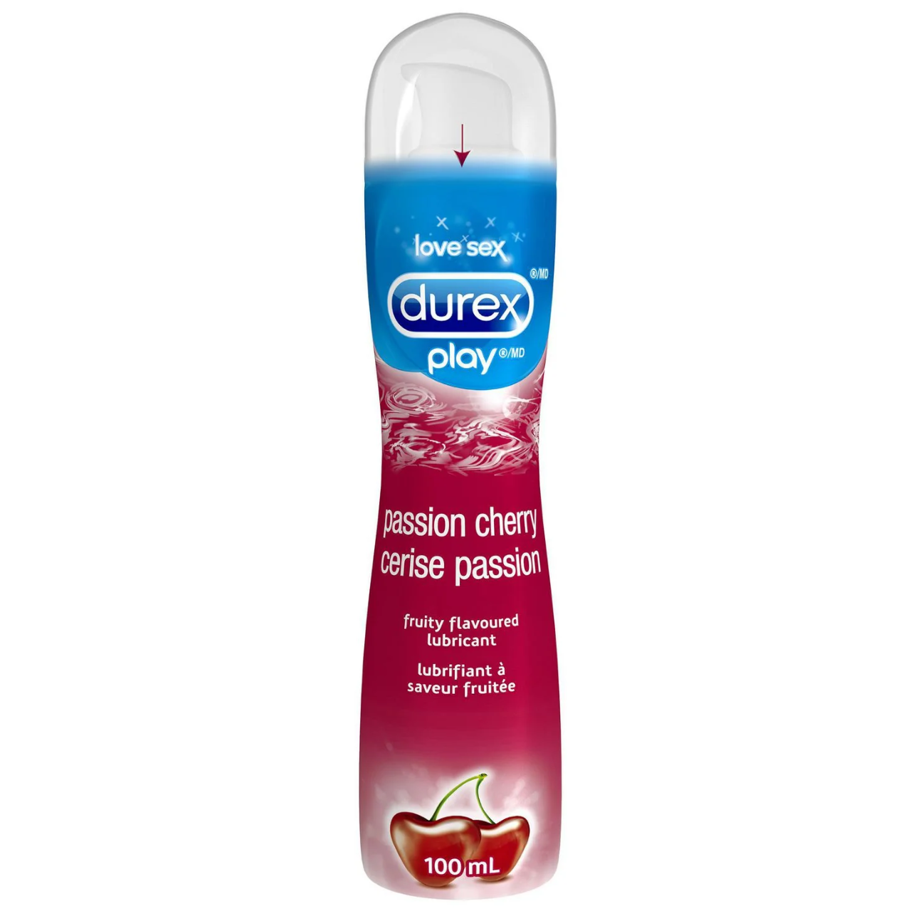 Durex - Play Passion Cherry Fruity Flavour Lubricant | 100 ml White Cross E-Store Durex - Play Passion Cherry Fruity Flavour Lubricant | 100 ml White Cross E-Store