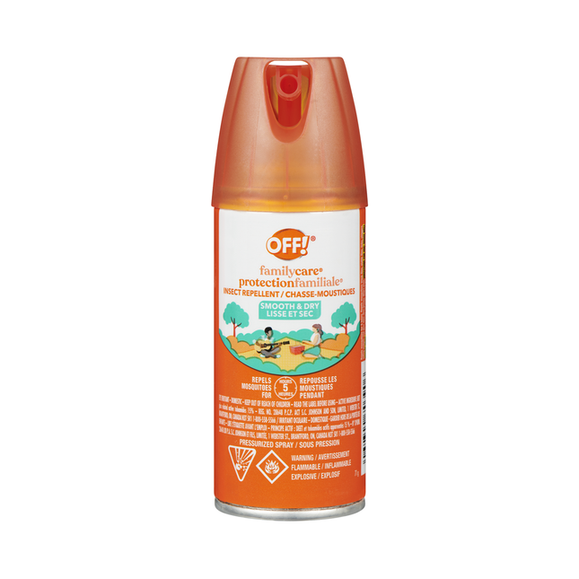 OFF! - Familycare Smooth & Dry Insect Repellent Travel Size | 71 g