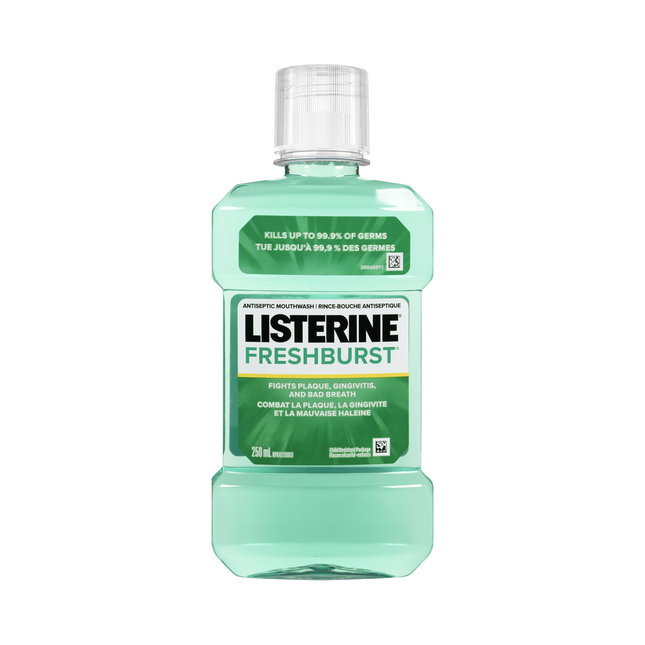 Listerine - Fresh Burst Antiseptic Mouthwash | 250 mL