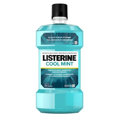 Listerine Cool Mint Rince-bouche antiseptique | 1 litre