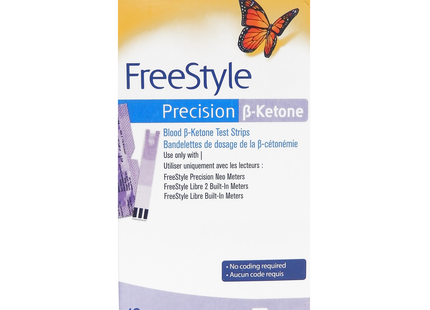 FreeStyle - Precision B-Ketone Test Strips | 10 Strips