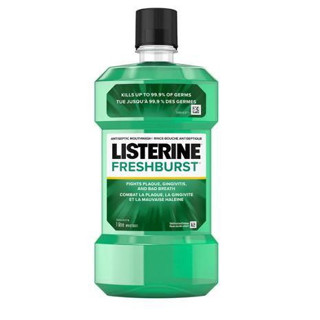 Listerine Fresh Burst Antiseptic Mouthwash | 1 L