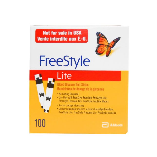 FreeStyle - Lite Testing Strips | 100 Strips