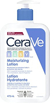 CeraVe - BABY - Lotion hydratante - Sans parfum | 237 ml