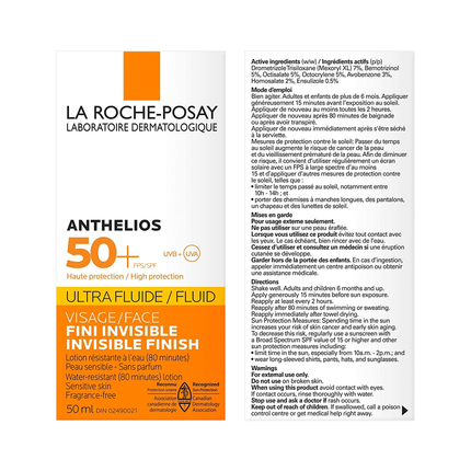 La Roche-Posay - Anthelios SPF 50+ Ultra Fluid | 50 mL