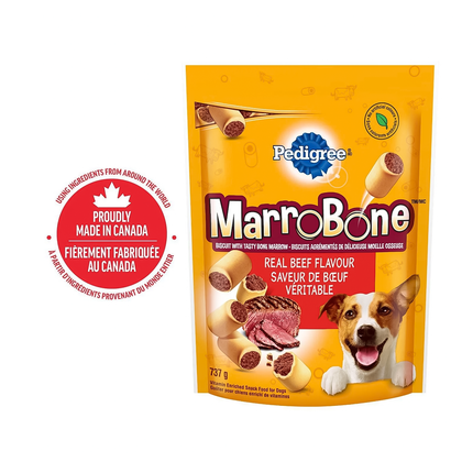 Pedigree - Biscuits pour Chiens MarroBone avec Moelle Osseuse Savoureuse - Bœuf | 737 g