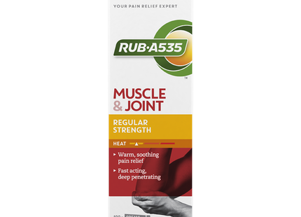 Rub-A535 Muscle & Joint Regular Strength Heat Pain Relief Cream | 100 g