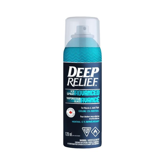 Deep Relief - Advanced Ice Spray For Muscle and Joint Pain | 120 mL