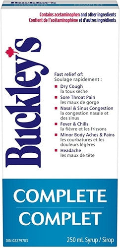 Buckley's - Complete - Cough, Cold & Flu Relief Syrup | 250 mL