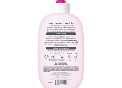 eos - Shea Better 24H Moisture Body Lotion, Fresh & Cozy | 473 mL