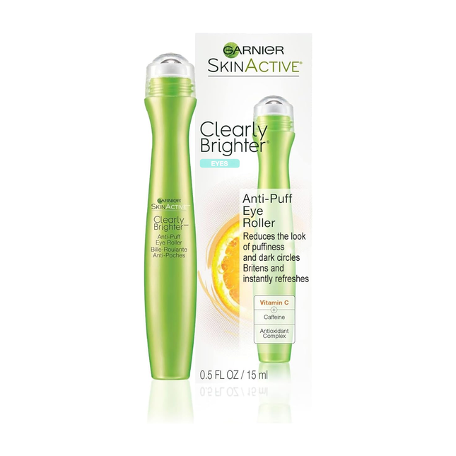 Garnier - Rouleau pour les yeux anti-poches SkinActive Clearly Brighter | 15 ml