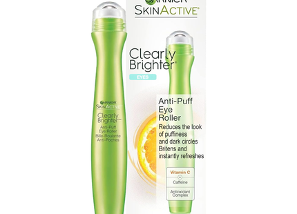 Garnier - SkinActive Clearly Brighter Anti-Puff Eye Roller | 15 mL