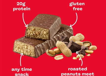 think! - High Protein Bar No Sugar Added, Chunky Peanut Butter | 60 g
