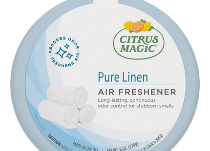 Citrus Magic - Solid Air Freshener - Pure Linen | 8 oz.