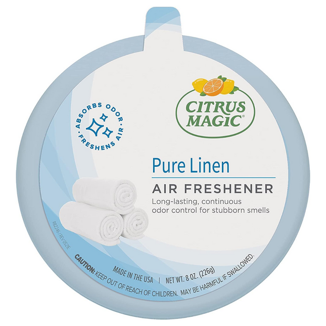 Citrus Magic - Solid Air Freshener - Pure Linen | 8 oz.