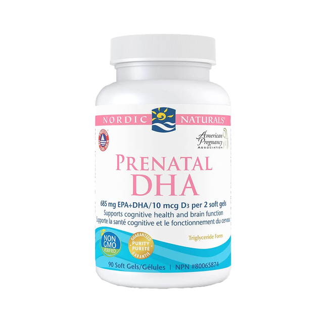 Nordic Naturals - Prenatal DHA + D3 | 90 Soft Gels