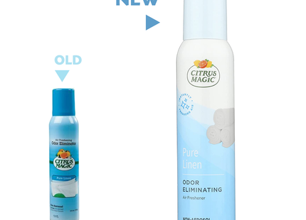 Citrus Magic - Odor Eliminating Air Freshener - Pure Linen | 85 g