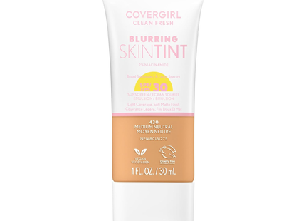COVERGIRL - Fond de Teint Flouteur Clean Fresh SPF 30 | 30 ml