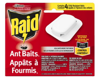 Raid Ant Baits | 4 Count