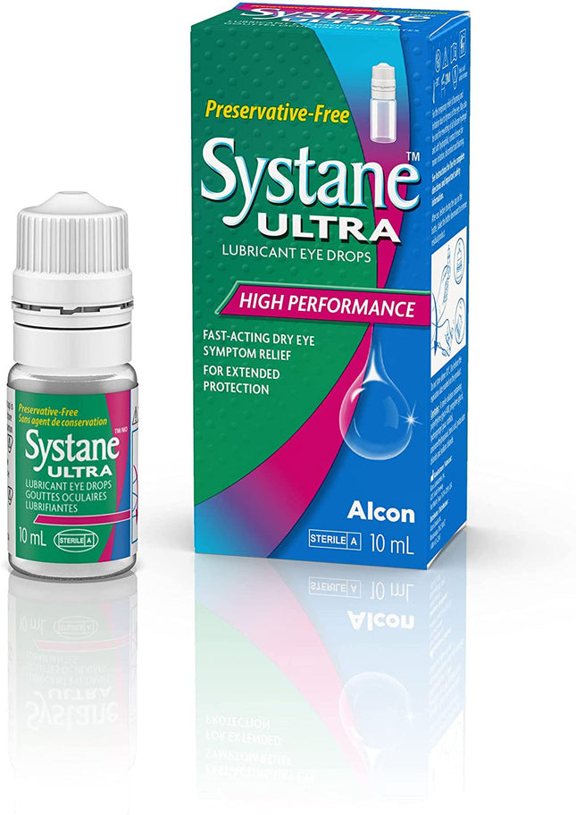 Systane Ultra High Performance Lubricant Eye Drops - Preservative-Free | 10 ml