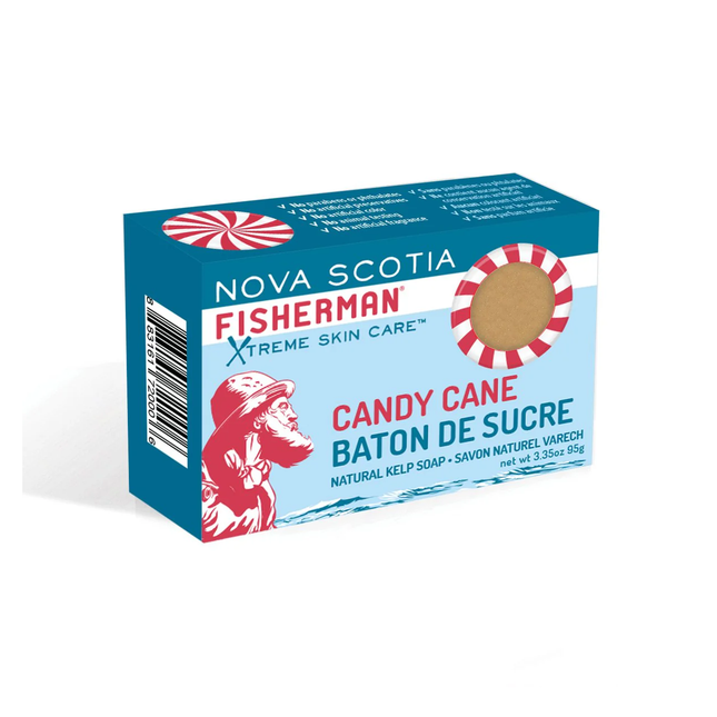 Nova Scotia Fisherman - Candy Cane Soap | 95 g