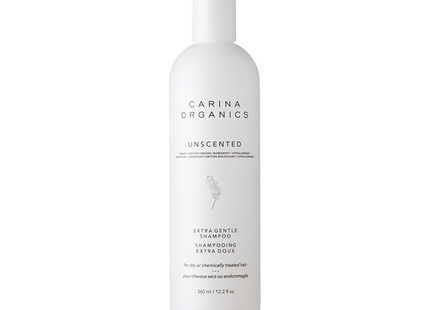 Carina Organics - Shampooing extra doux non parfumé | 360 ml