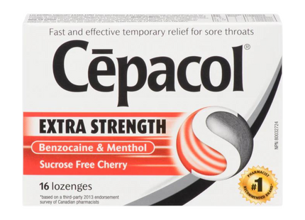 Cepacol - Extra Strength Cherry Lozenges | 16 Lozenges