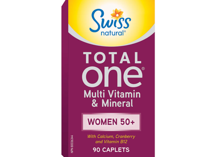 Swiss Natural - Total One Multivitamin Women 50+ | 90 Caplets