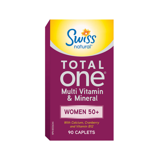Swiss Natural - Total One Multivitamin Women 50+ | 90 Caplets