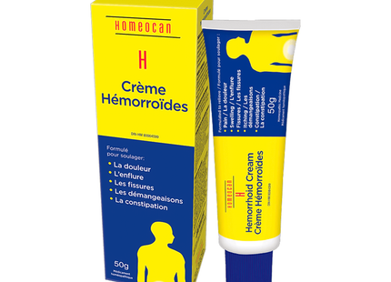 Crème Hémorroïdes HOMEOCAN 50G