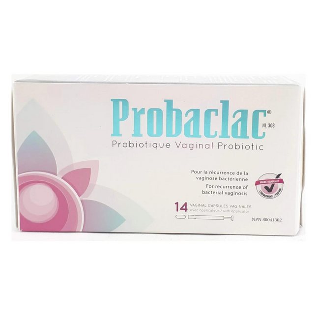 Probaclac - Probiotique vaginal pour la vaginose bactérienne | 14 gélules