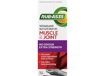 Rub-A535 Muscle & Joint Extra Strength Pain Relief Cream | 100 g