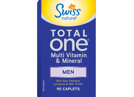 Swiss Natural - Total One Multivitamin Men | 90 Caplets