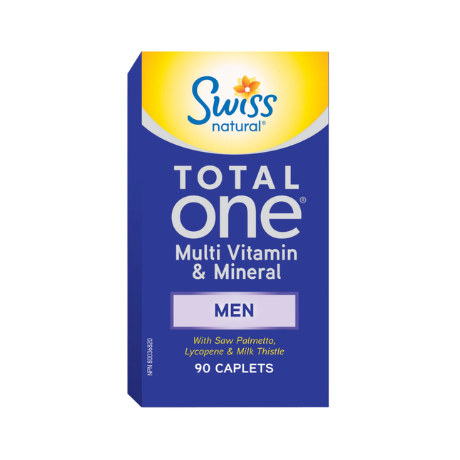 Swiss Natural - Total One Multivitamin Men | 90 Caplets