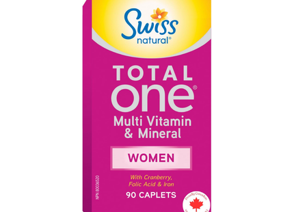 Swiss Natural - Total One Multivitamine Femme | 90 Caplets