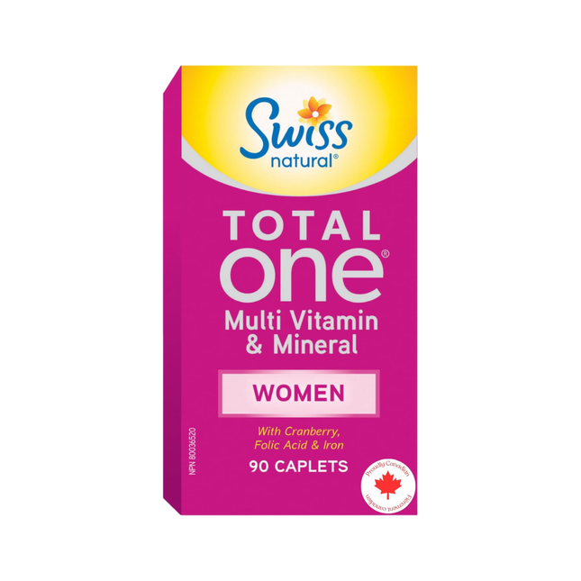 Swiss Natural - Total One Multivitamin Women | 90 Caplets