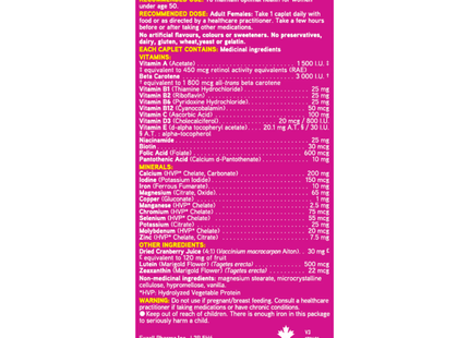 Swiss Natural - Total One Multivitamine Femme | 90 Caplets
