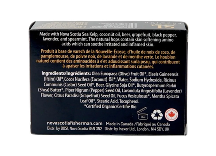 Nova Scotia Fisherman - Savon en pain à la bière | 95 g