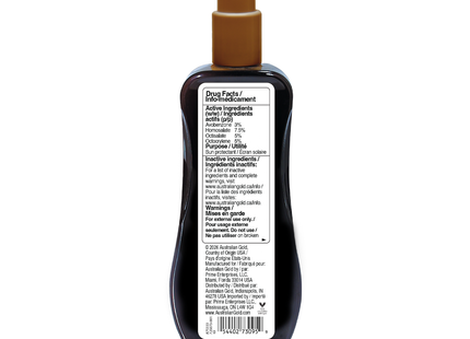 Australian Gold - Instant Bronzer Spray Gel Sunscreen SPF 30 | 100 mL