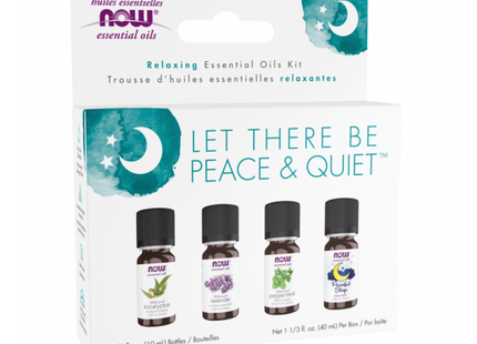 NOW - Peace & Quiet Essential Oil, Kit