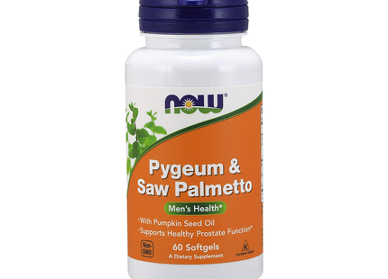 NOW - Pygeum et palmier nain 25/80 mg | 60 gélules