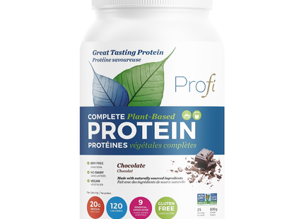 Profi - Complete Plant-Based Protein - Chocolate Flavour | 25 Servings -  775 g