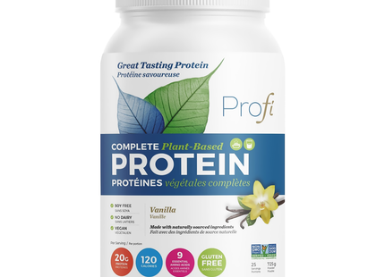 Profi - Complete Plant-Based Protein - Vanilla Flavour | 25 Servings - 700 g